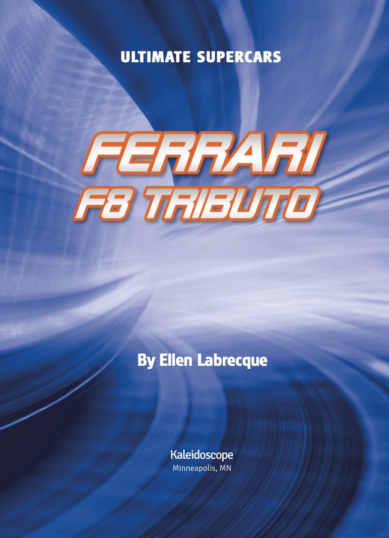 Ultimate Supercars: Ferrari F8 Tributo book cover