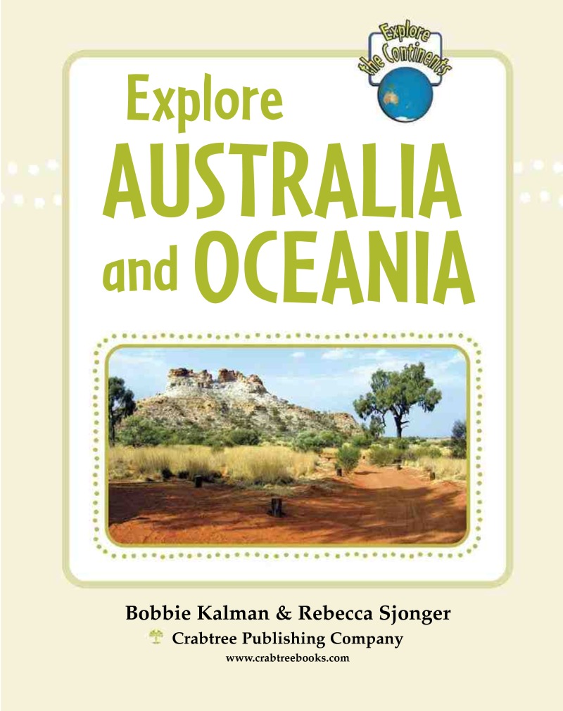 Explore Australia and Oceania book cover