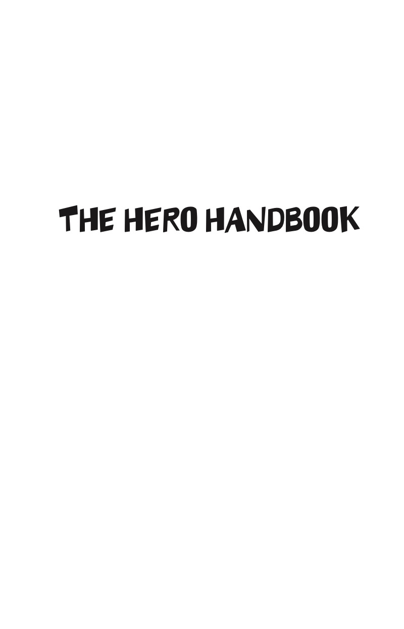 The Hero Handbook book cover