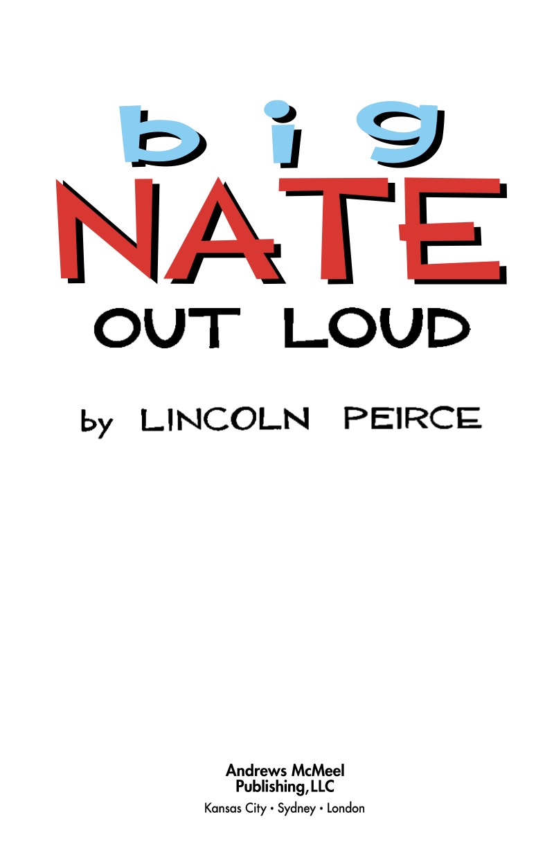 Big Nate Out Loud book cover
