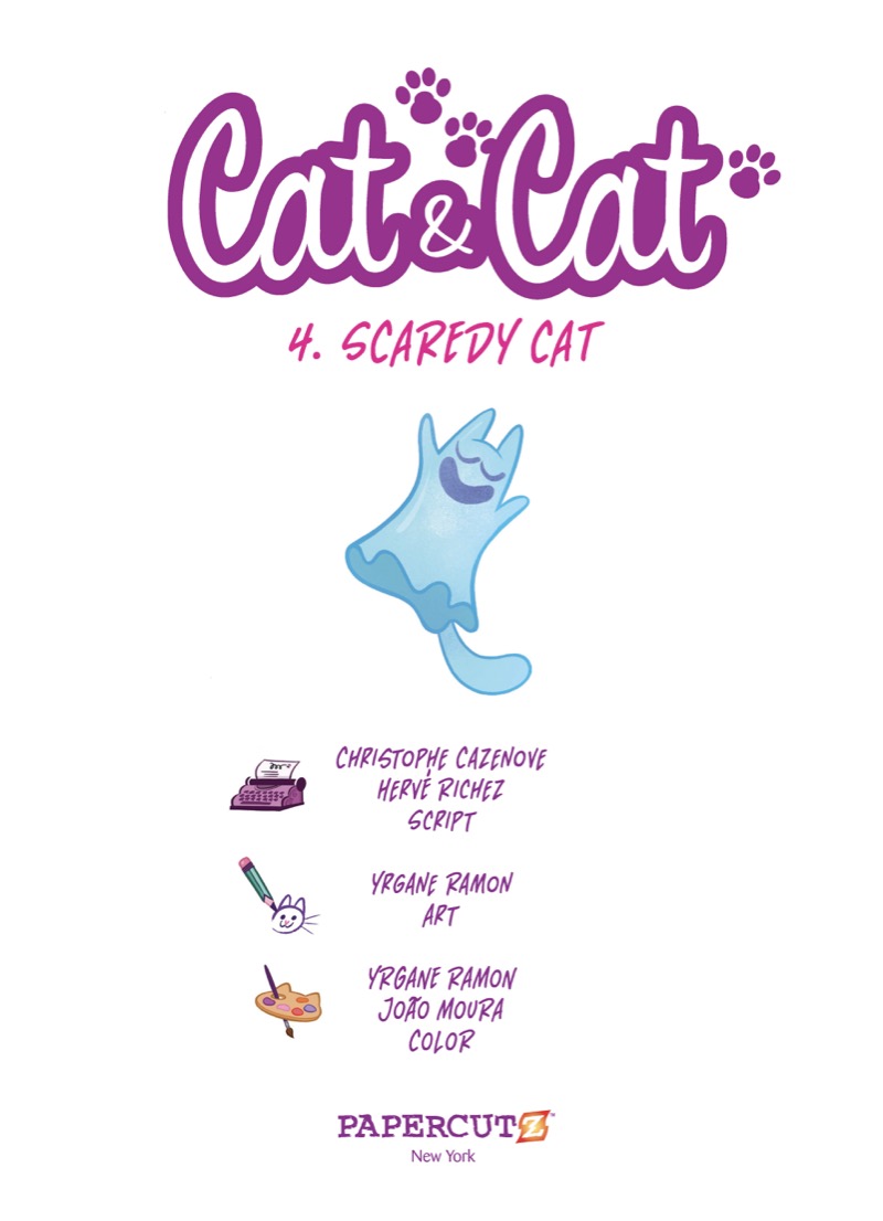 Cat & Cat 4: Scaredy Cat book cover