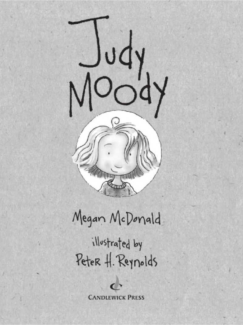 Judy Moody book cover
