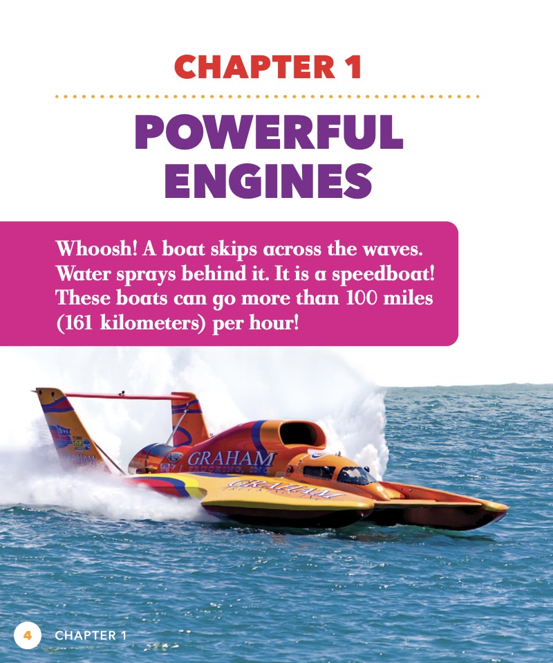 Speed Zone: Superfast Boats — page 1