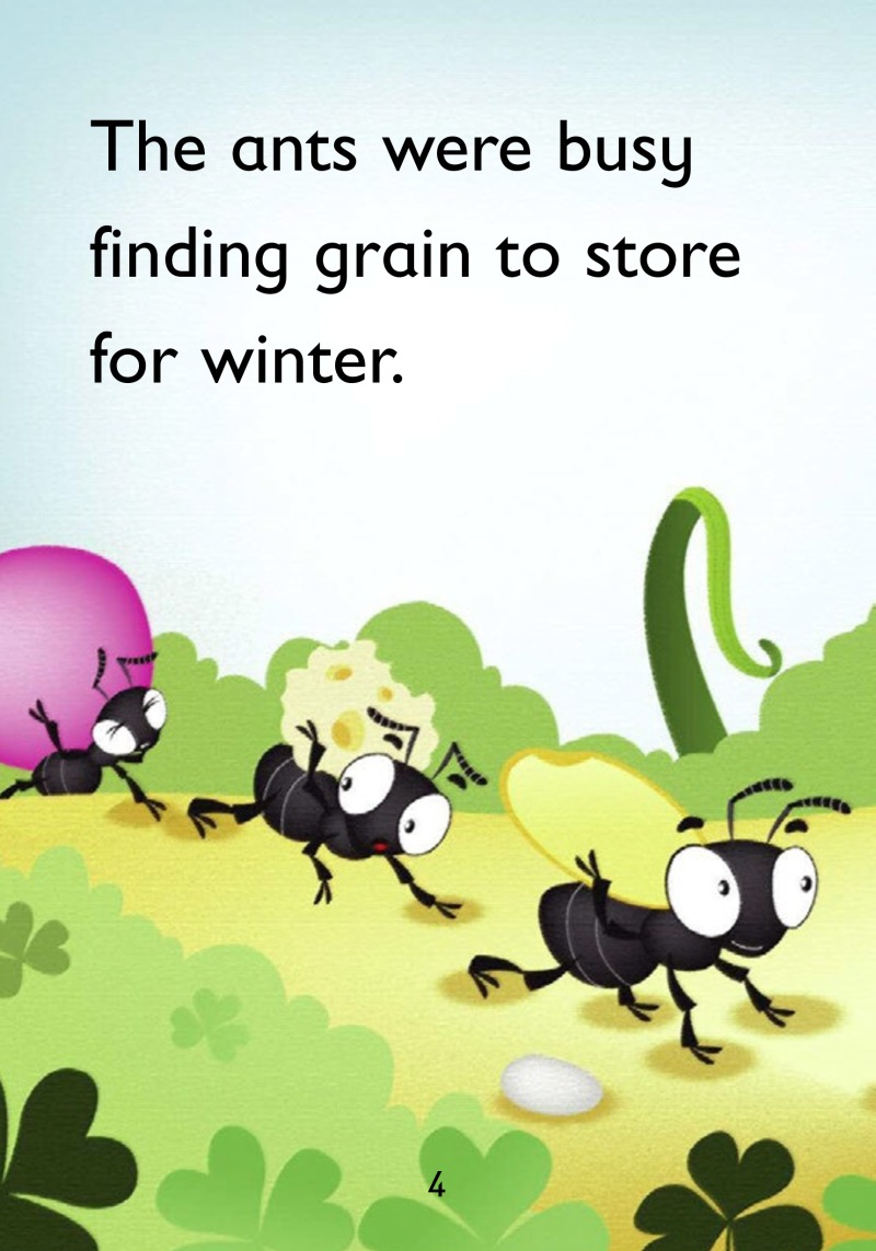 The Ant and the Grasshopper — page 1