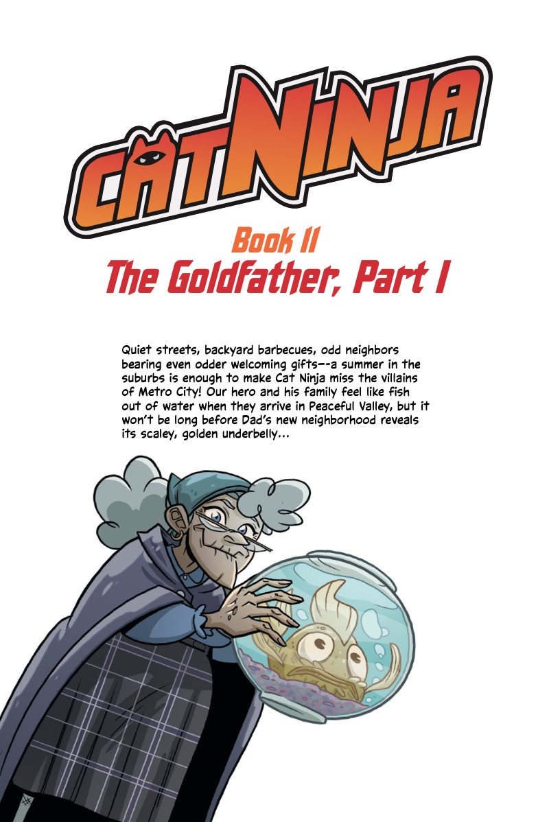 Cat Ninja Book 11: The Goldfather, Part I — page 1