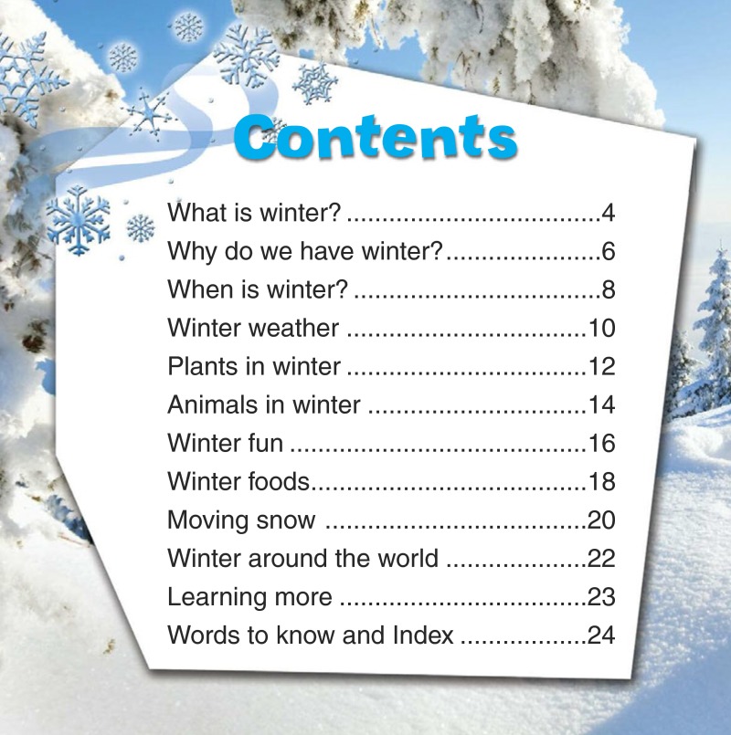 How Do We Know It Is Winter? book cover