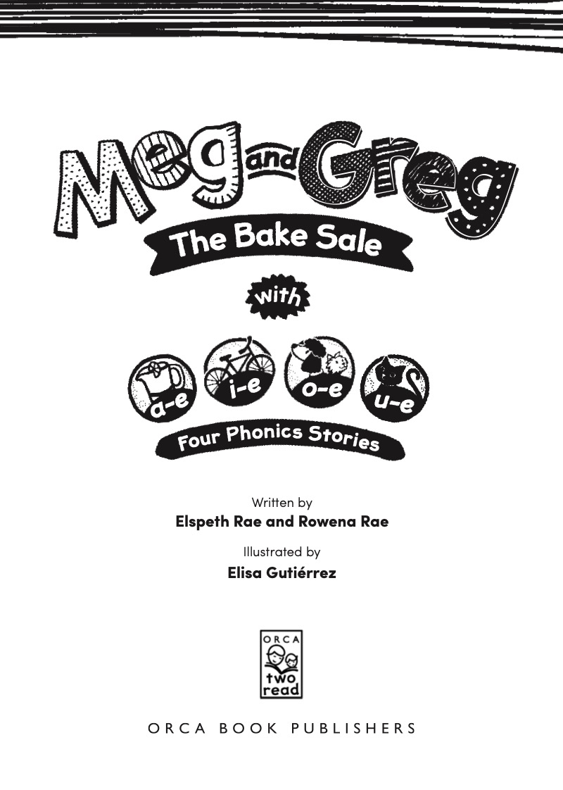 Meg and Greg: The Bake Sale book cover