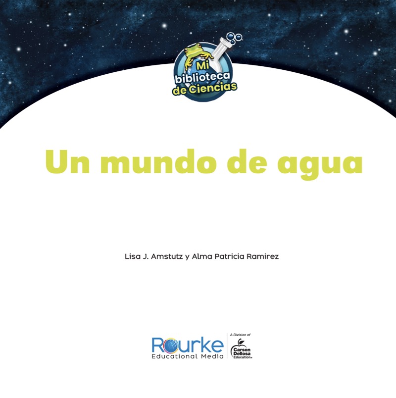 Un mundo de agua book cover