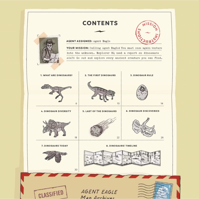 Explorer: Dinosaurs! book cover