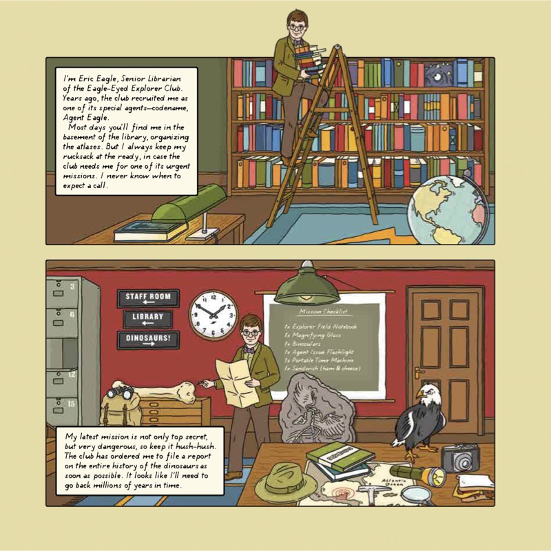 Explorer: Dinosaurs! — page 1