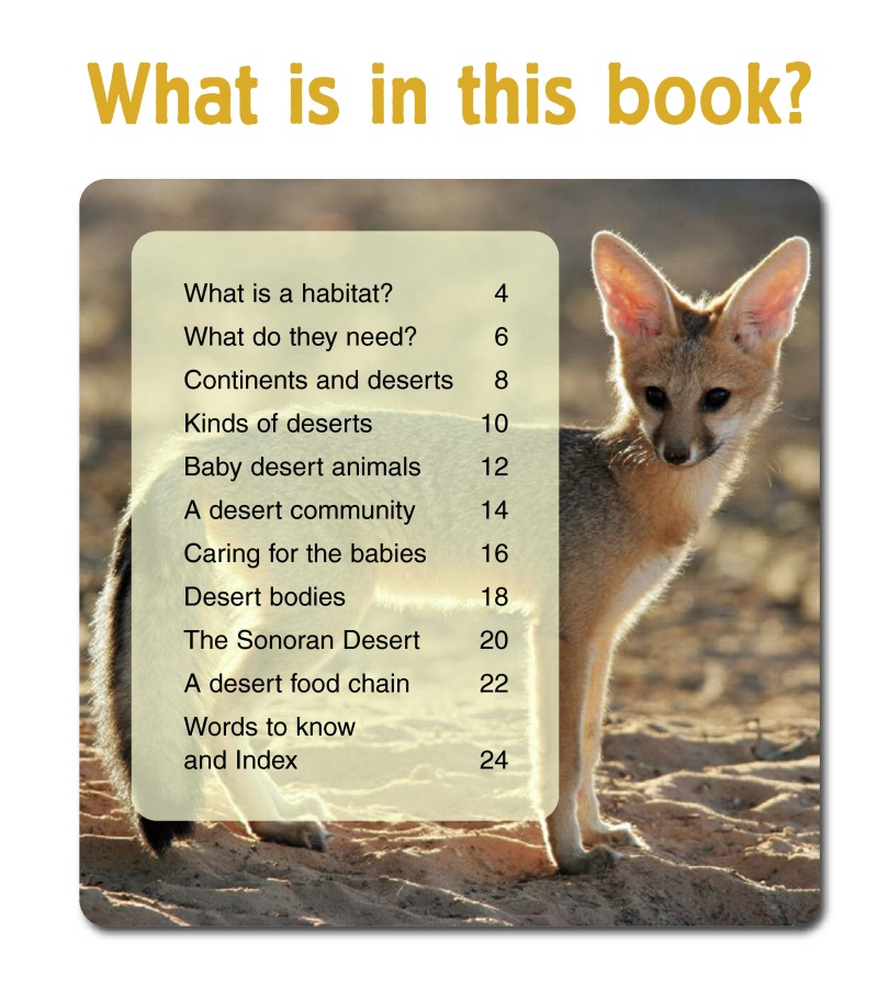 Baby Animals in Desert Habitats book cover