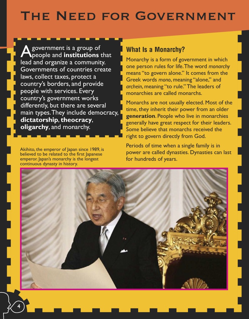What Is a Monarchy? — page 1