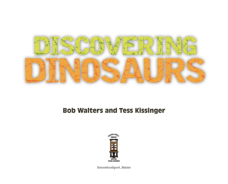Discovering Dinosaurs book cover