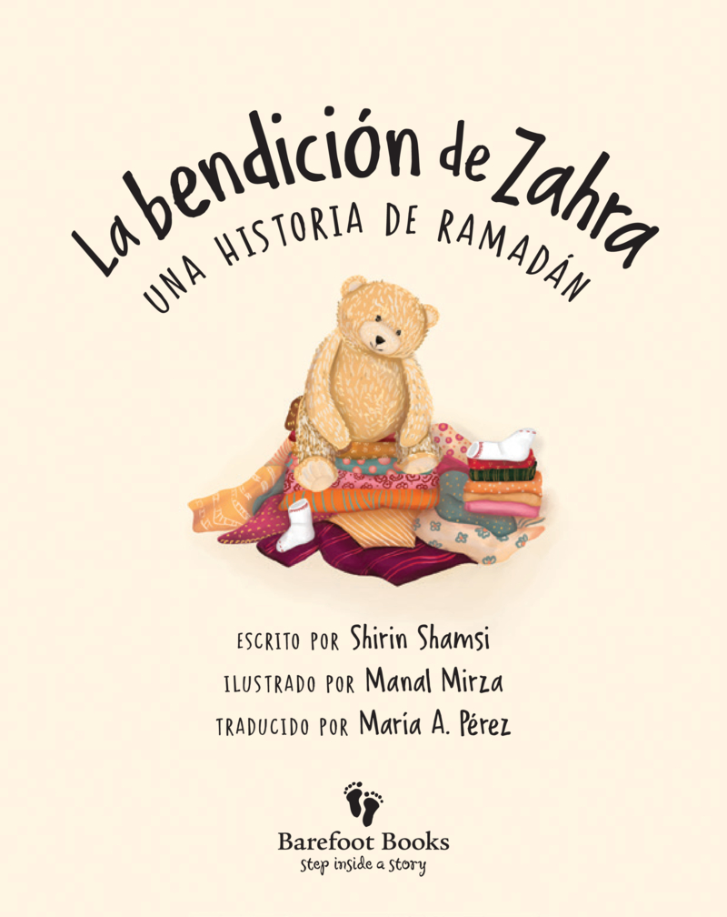 La bendición de Zahra: Una historia de Ramadán book cover