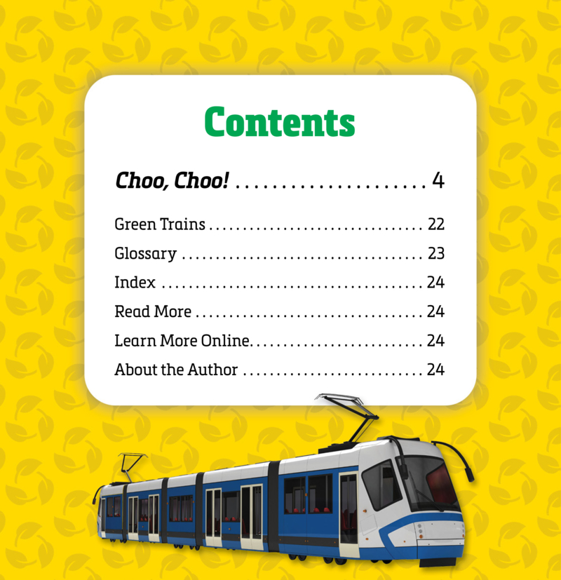 Green Machines: Eco-Trains book cover