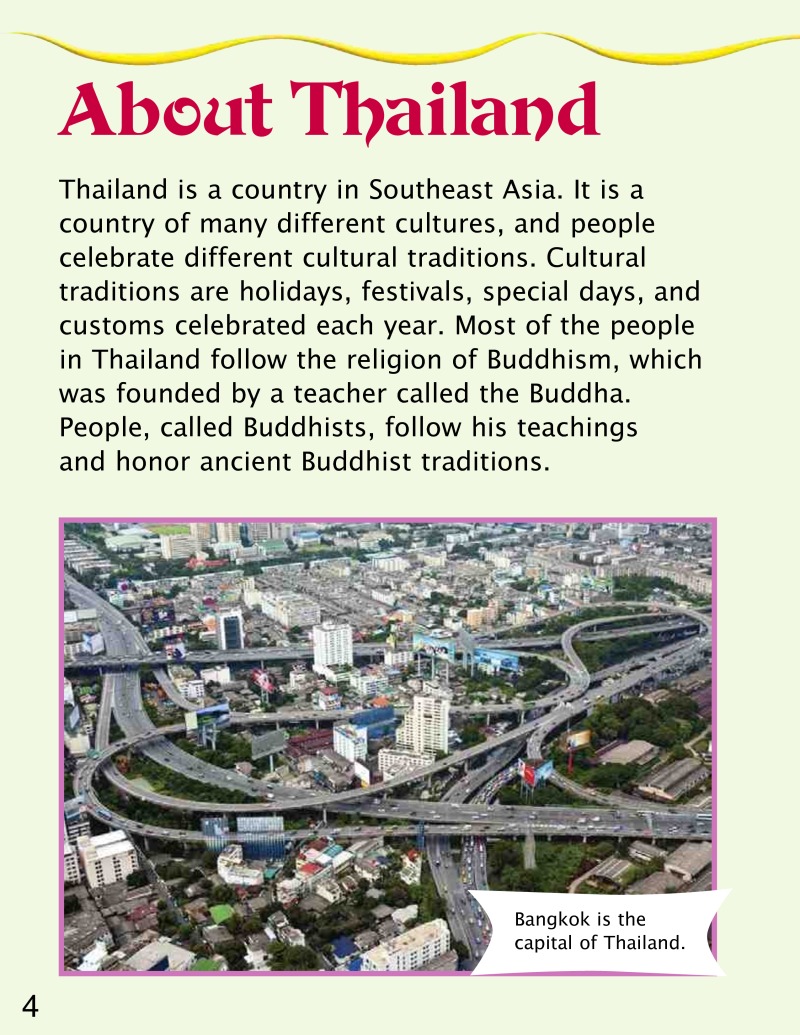 Cultural Traditions in Thailand — page 1