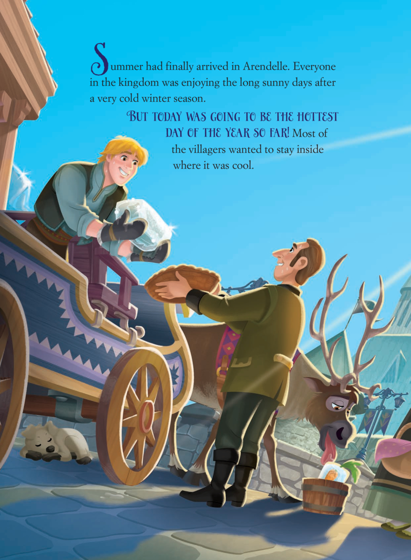 Frozen: Olaf's Perfect Summer Day — page 1