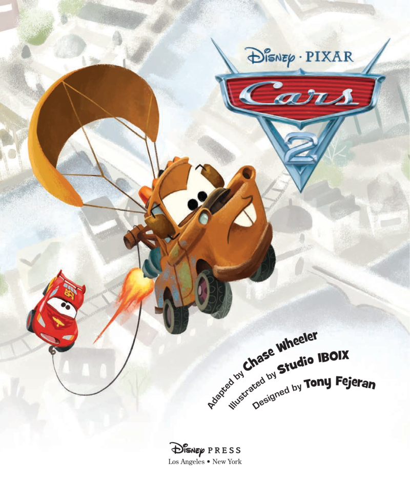 Cars 2 book cover