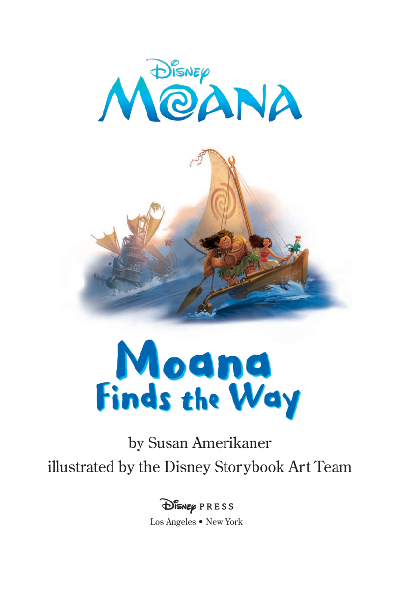 Moana Finds the Way book cover