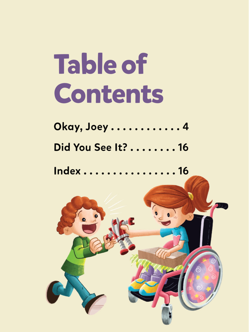I Care: Okay, Joey book cover