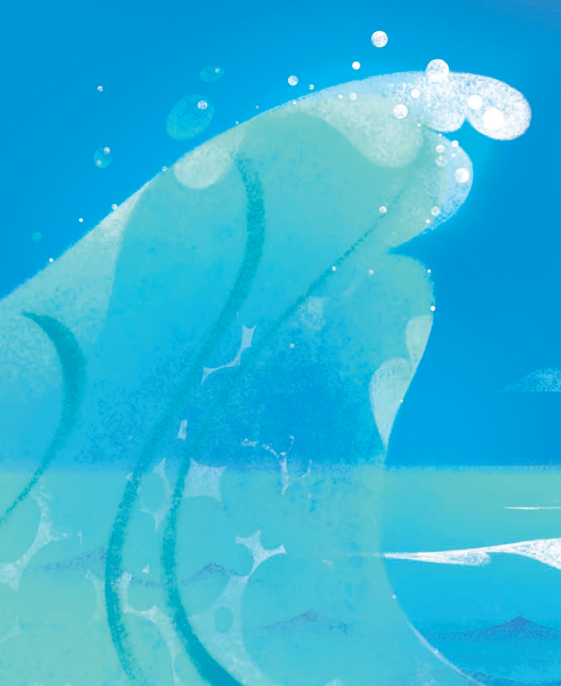 Moana and the Ocean — page 1