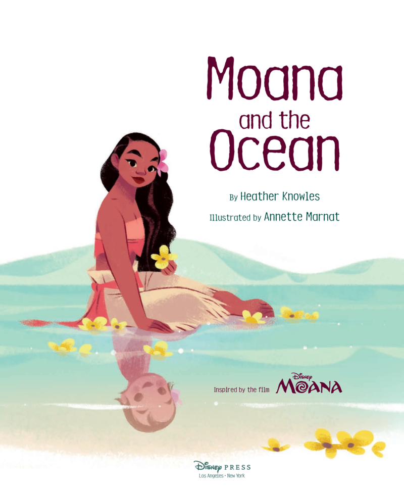 Moana and the Ocean book cover