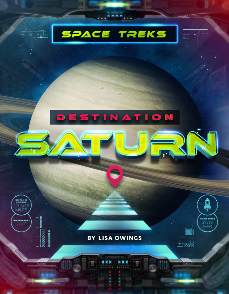 Space Treks: Destination Saturn book cover