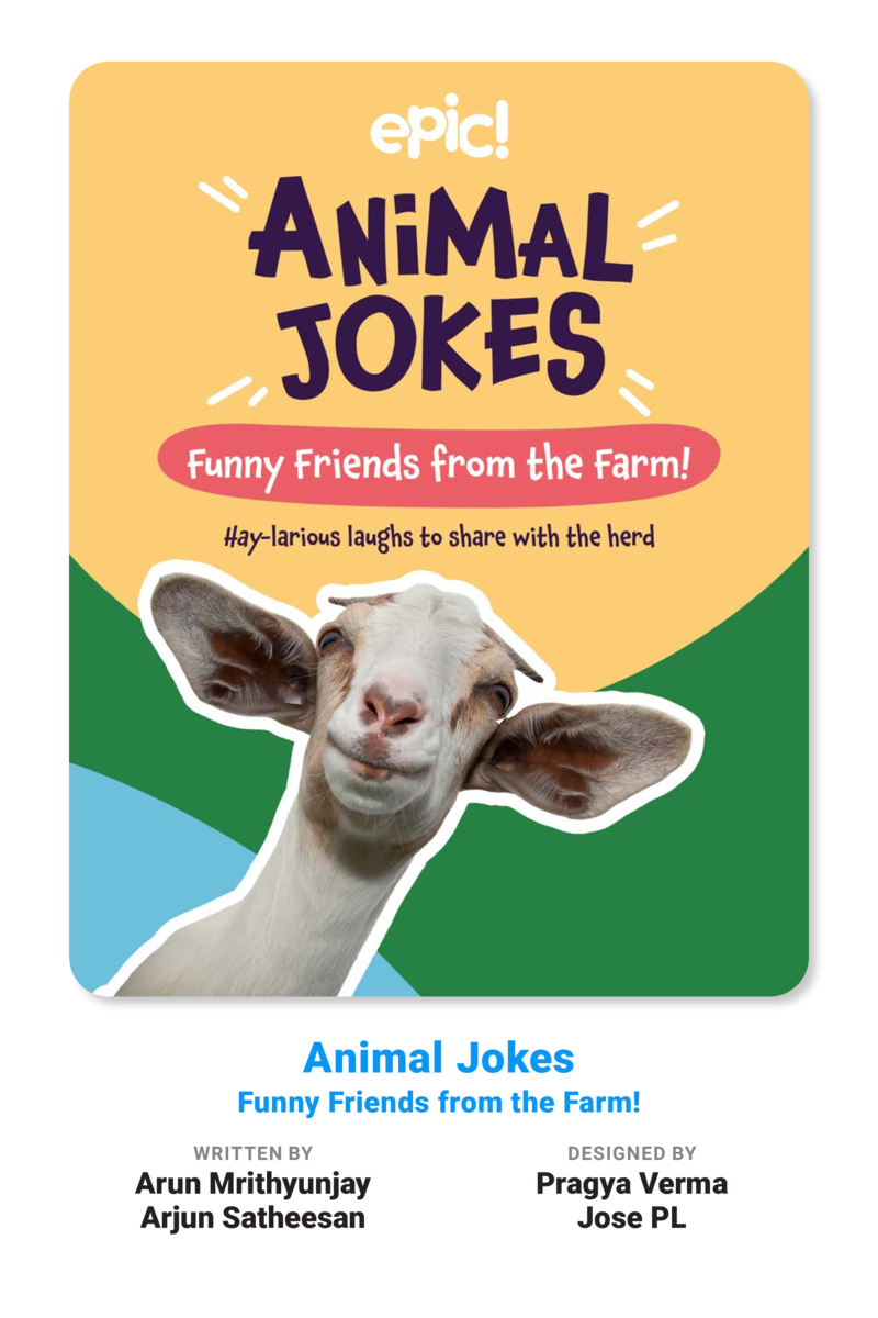 Animal Jokes: Funny Friends From the Farm book cover