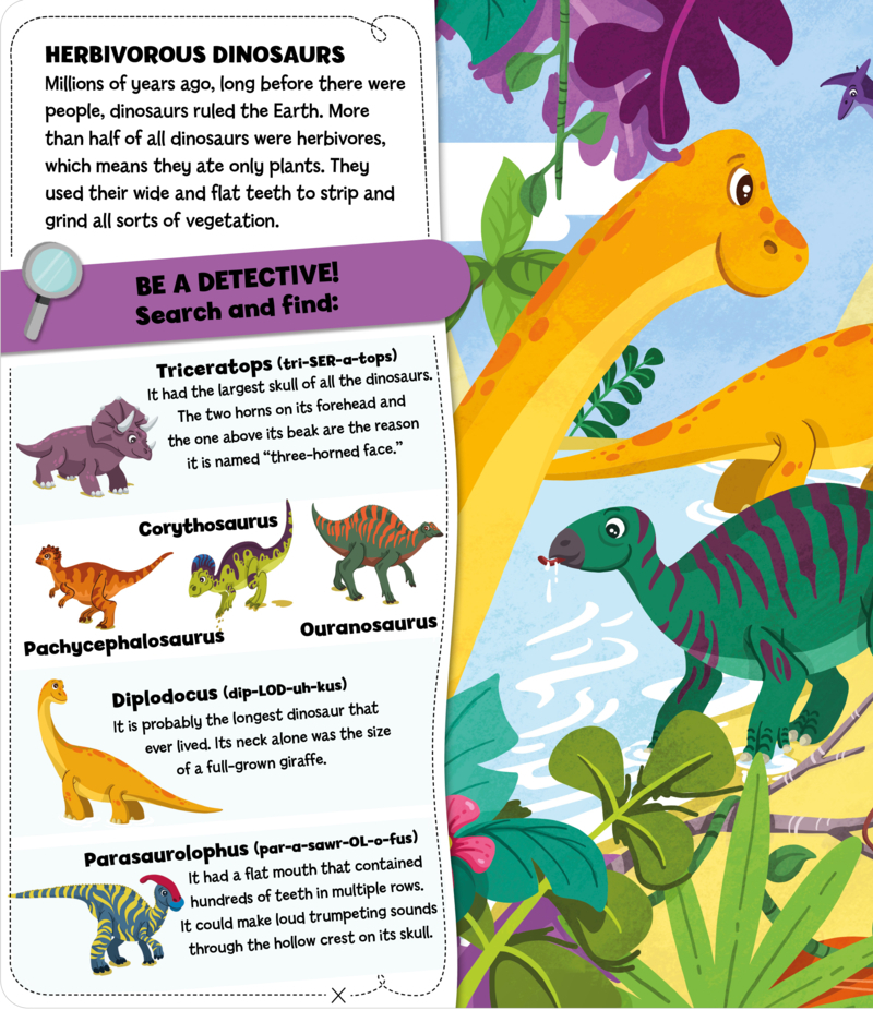 Little Detectives Dinosaurs — page 1