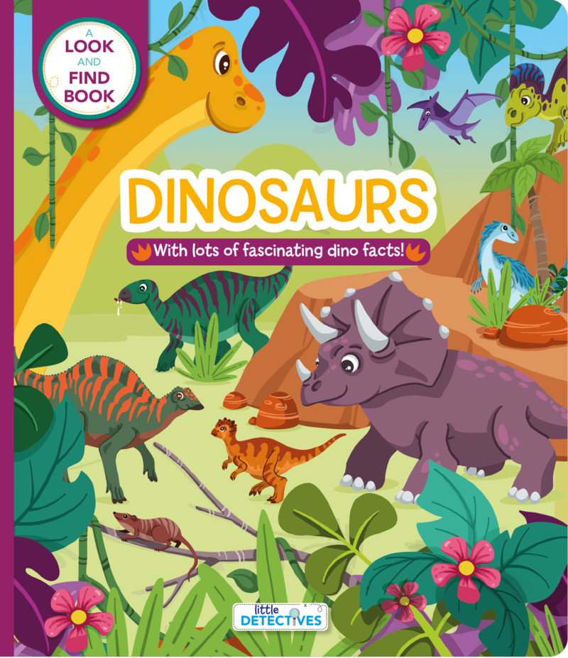Little Detectives Dinosaurs book cover