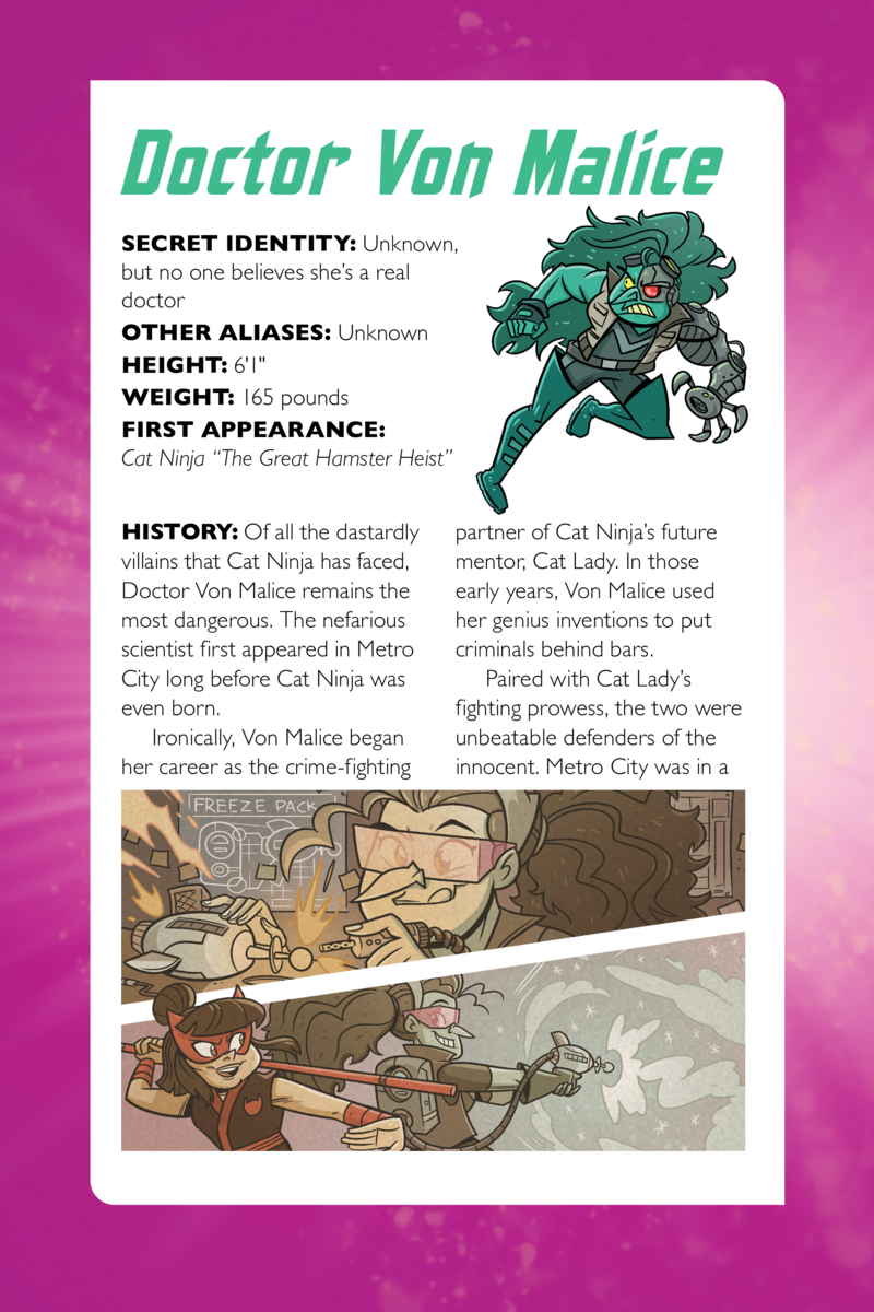 Cat Ninjaverse: Meet the Villains — page 1