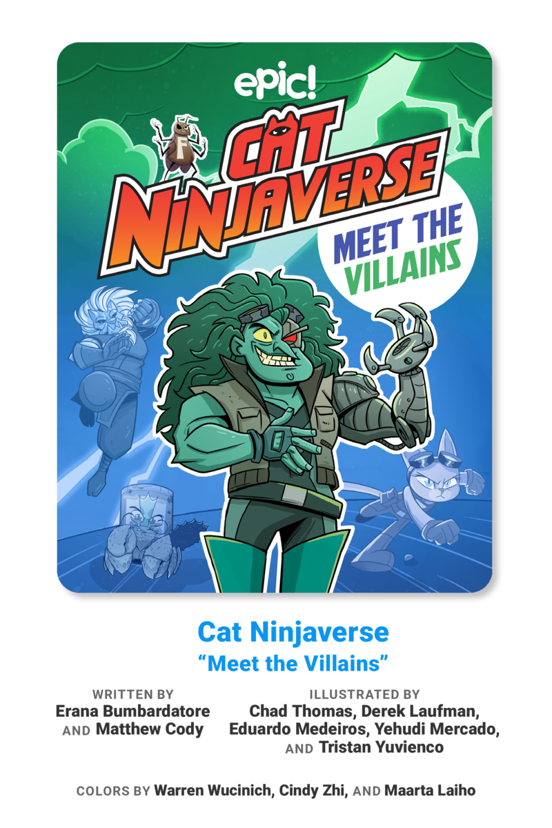 Cat Ninjaverse: Meet the Villains book cover