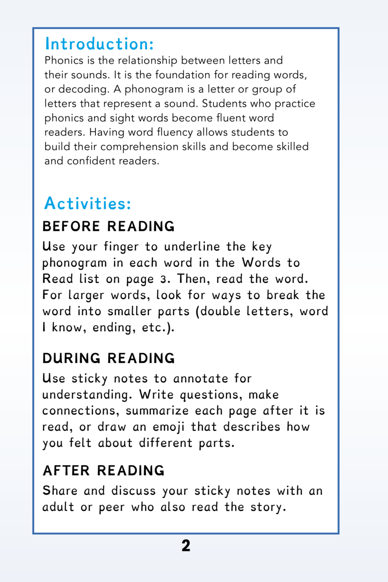 Phonics Focus: The Feast — page 1