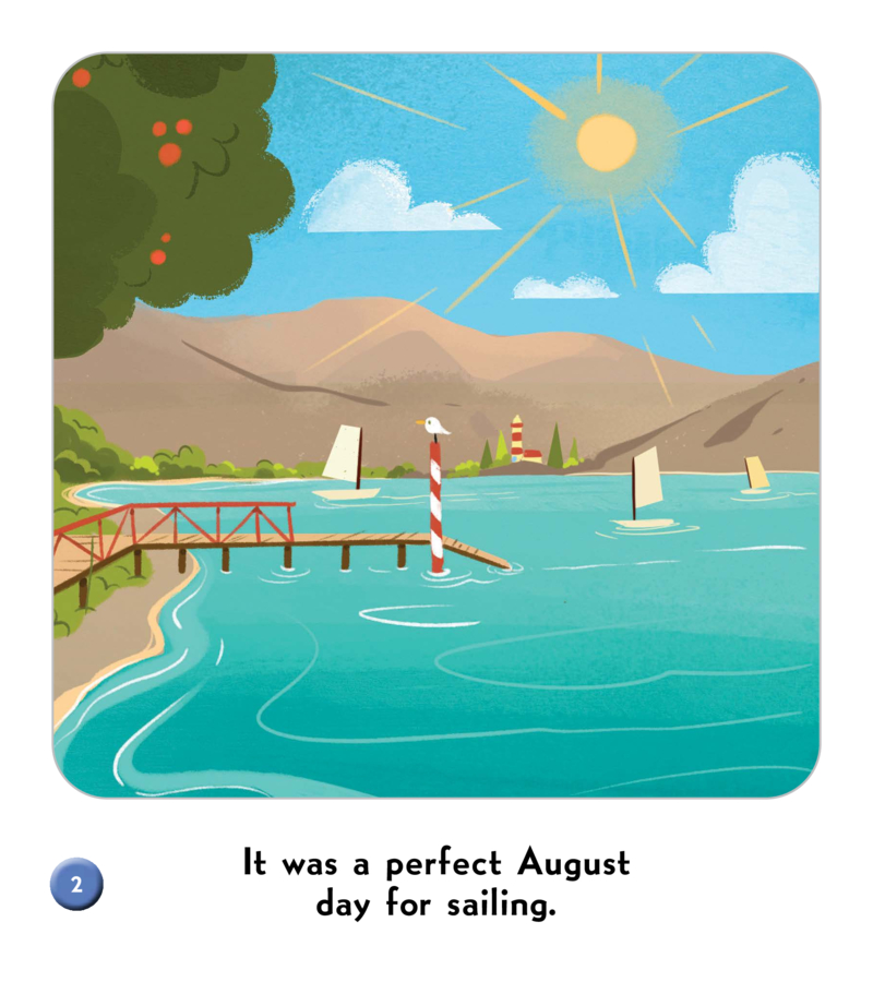 Liam and the Sailboat — page 1