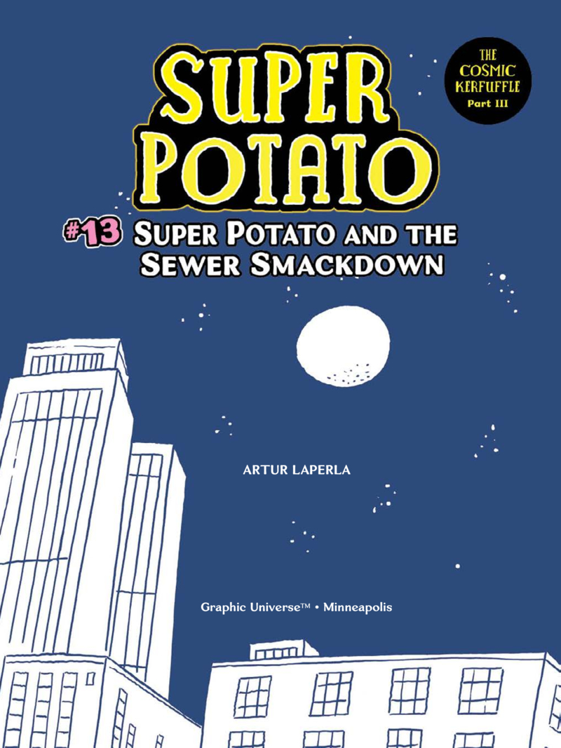 Super Potato and the Sewer Smackdown: Book 13 book cover