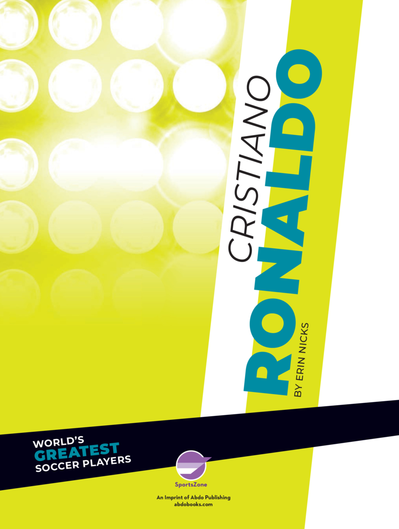 Cristiano Ronaldo book cover