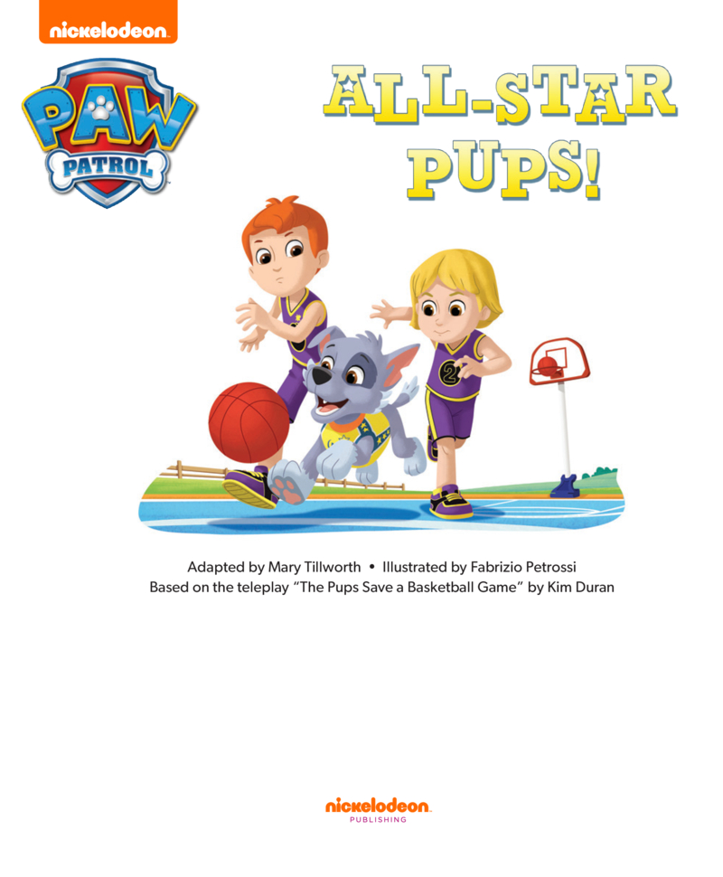 PAW Patrol: All-Star Pups! book cover