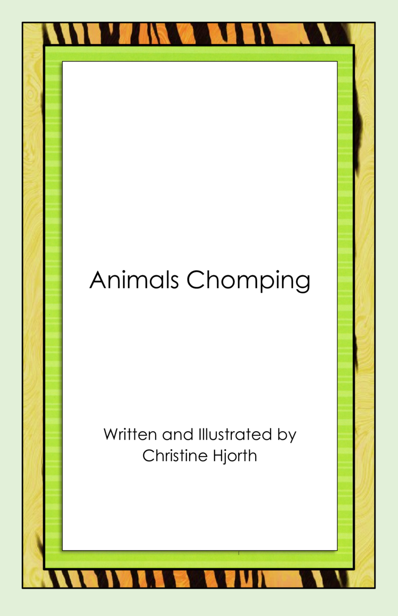 Animals Chomping book cover