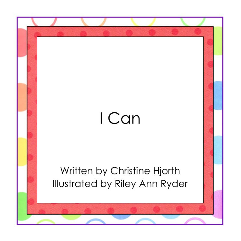 I Can book cover
