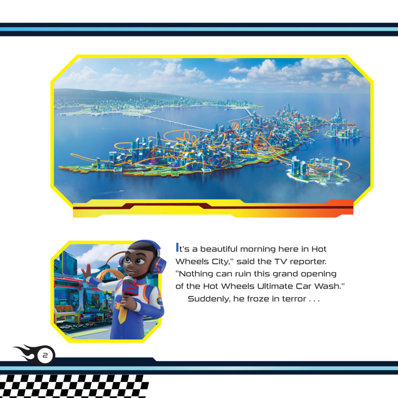 Hot Wheels Let's Race: Attack of the Giant Octopus — page 1