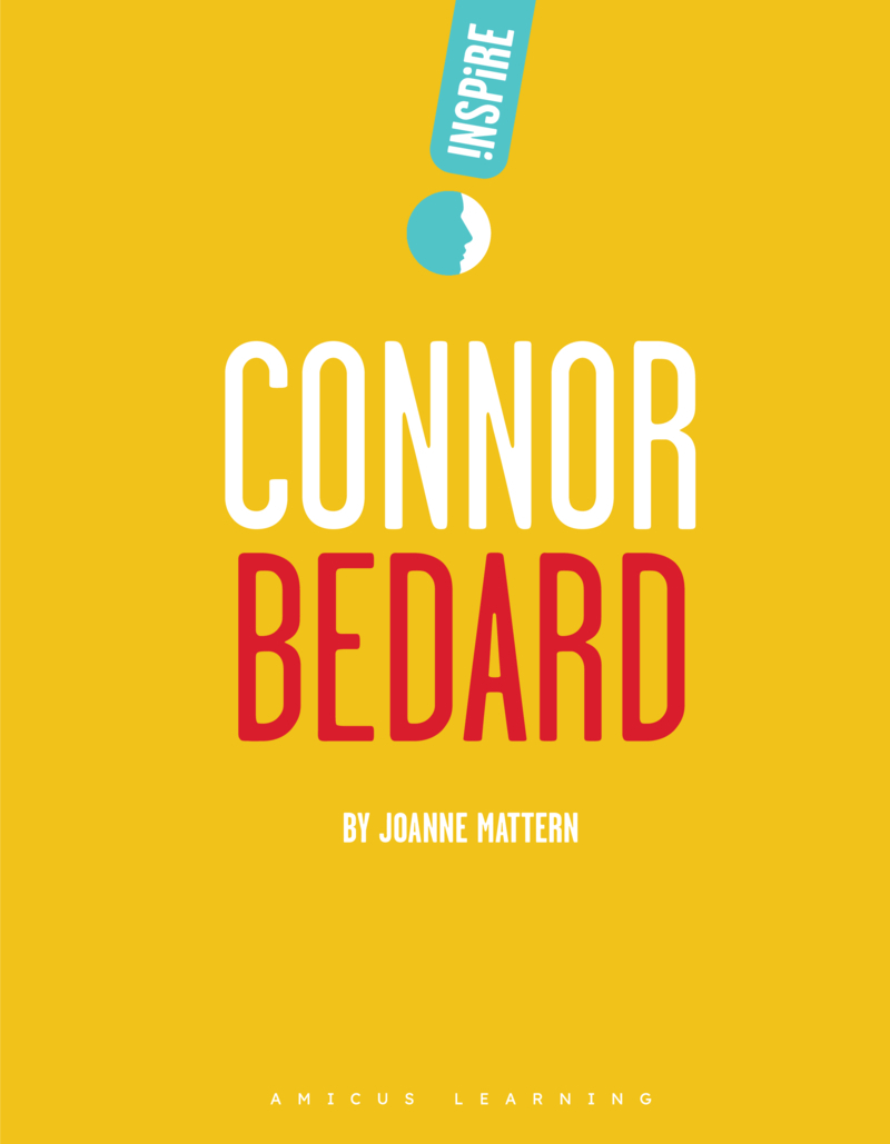Connor Bedard book cover