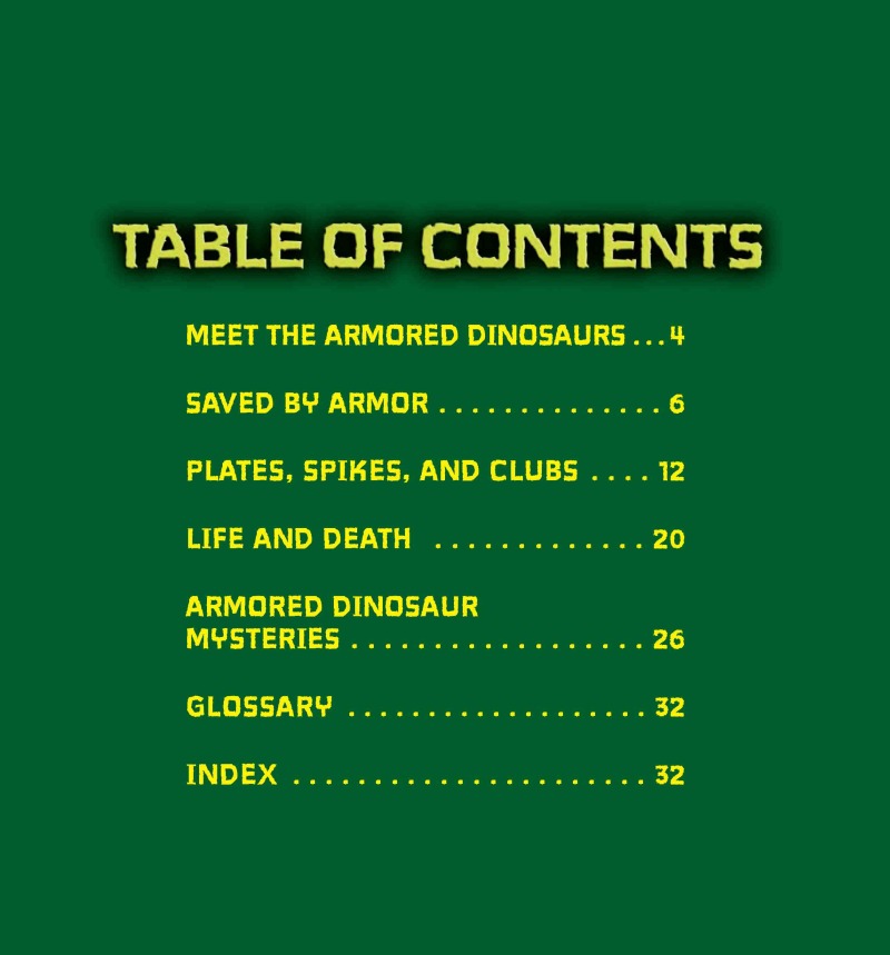 Armored Dinosaurs book cover