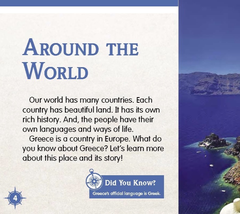 Explore the Countries: Greece — page 1
