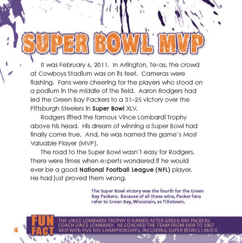 Awesome Athletes: Aaron Rodgers — page 1