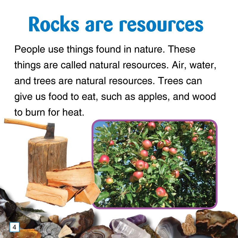 Why Do We Need Rocks and Minerals? — page 1