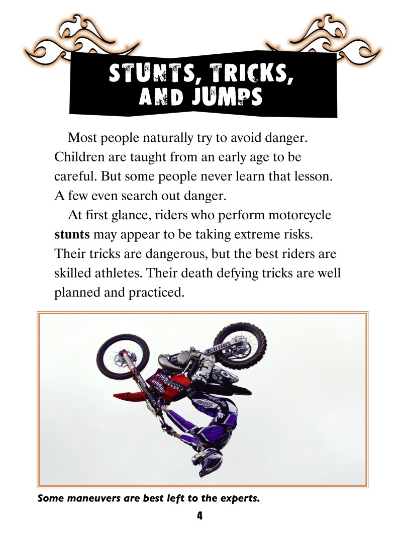 Motorcycle Mania: Stunt, Tricks, And Jumps — page 1