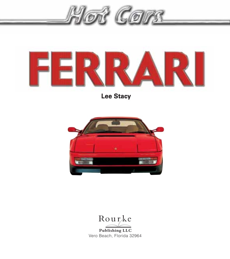 Hot Cars: Ferrari book cover