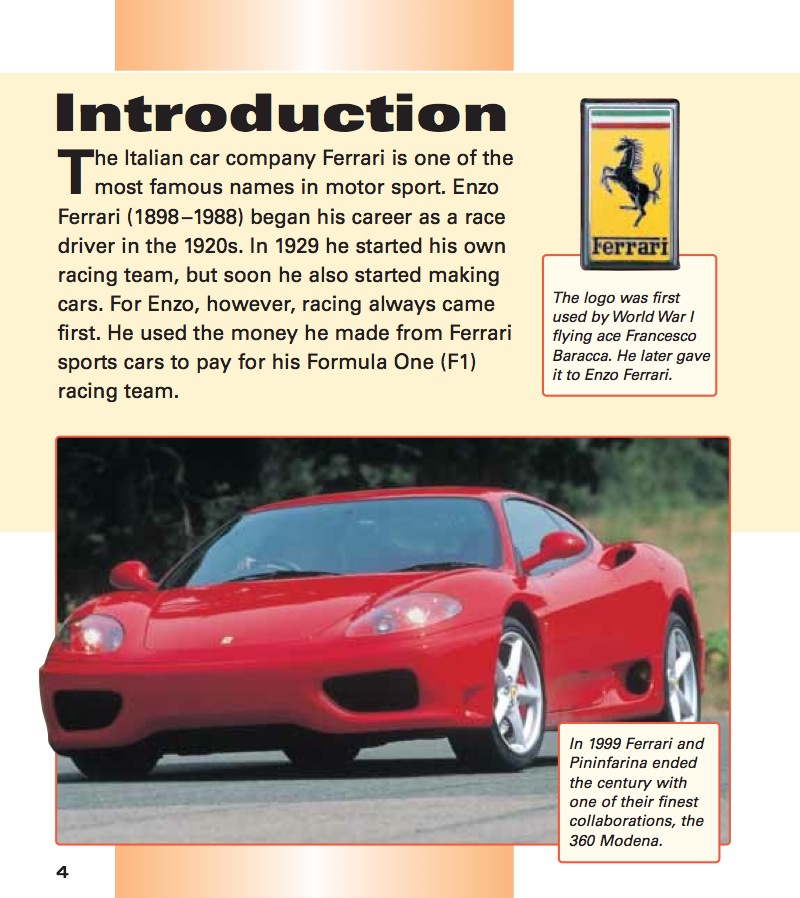 Hot Cars: Ferrari — page 1
