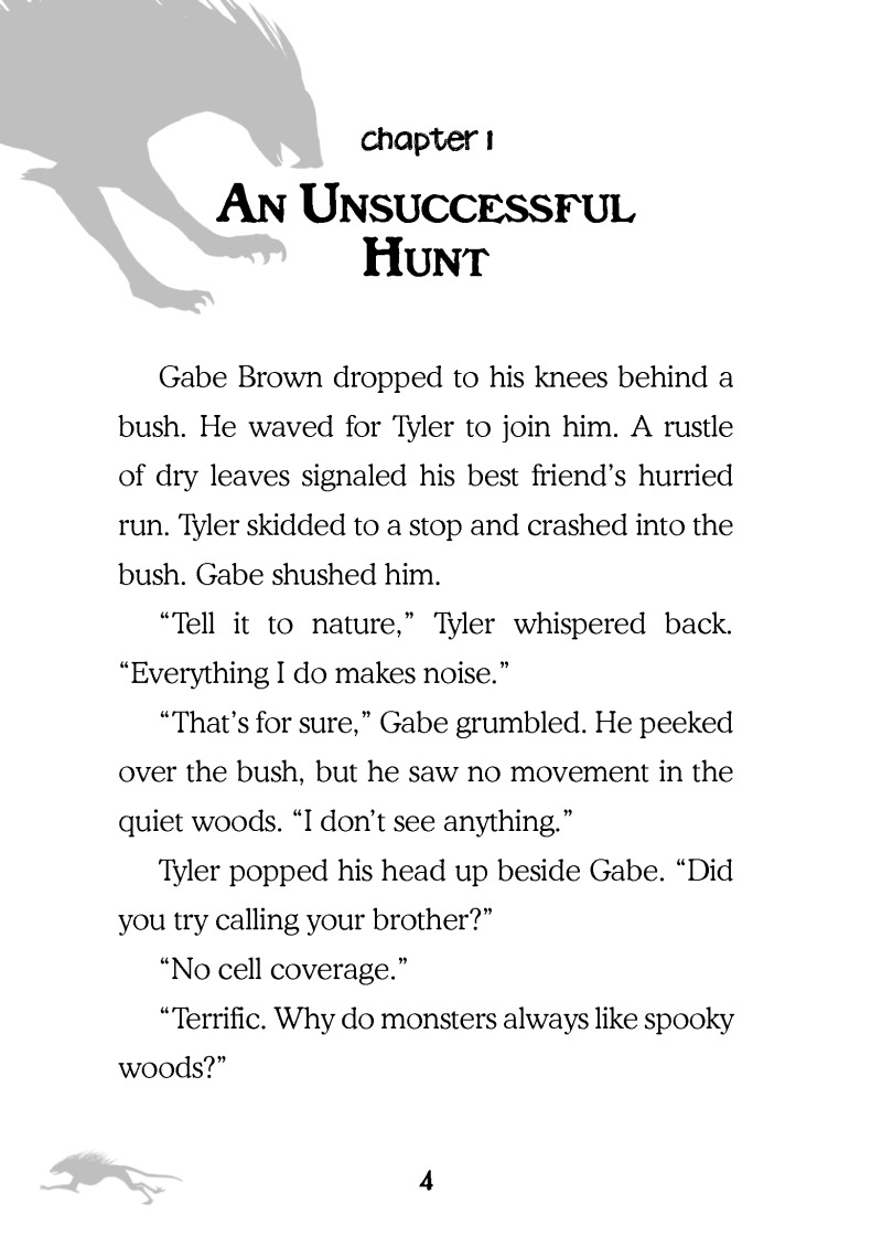 Monster Hunters Chase the Chupacabra — page 1