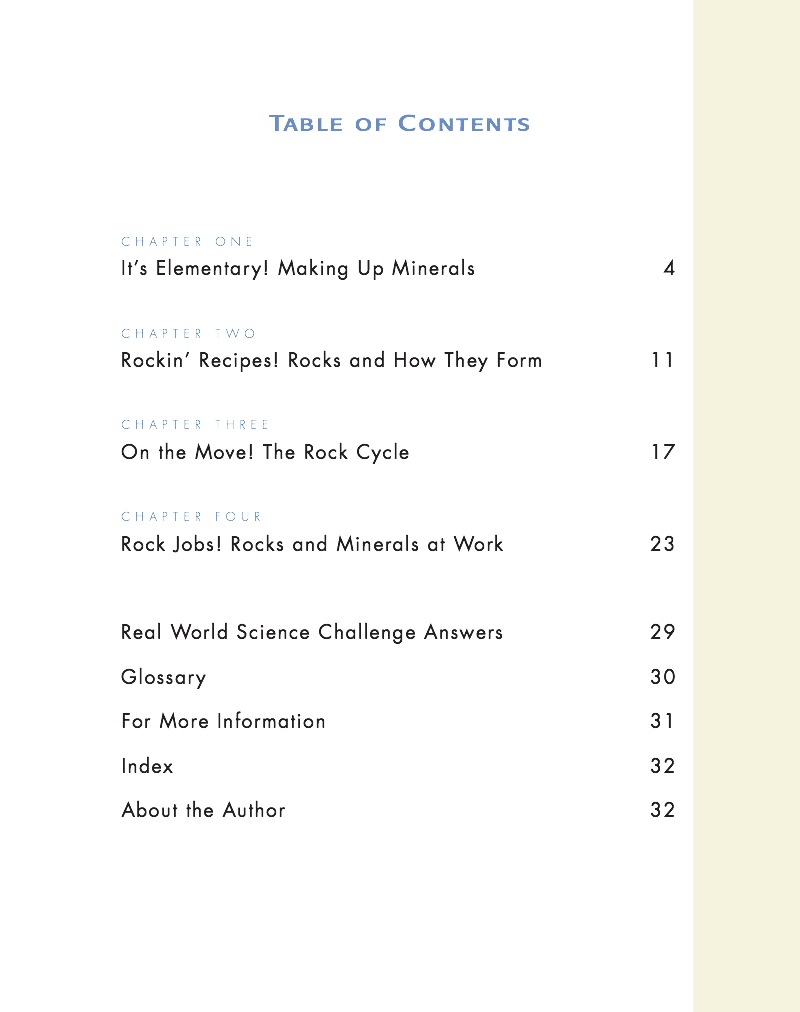 Real World Science: Rocks And Minerals book cover